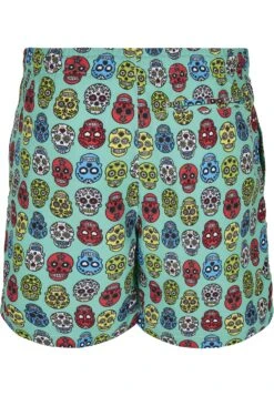 URBAN CLASSICS Pattern - Zwemshorts - Calavera Aop -Heren Kleding Winkel 0115cde9eb4b4b4c9dd4b8bb58600be5