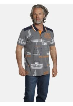 Poloshirt Sigurdur - Poloshirt - Grau Melange