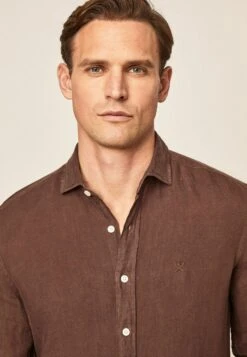 Hackett London Overhemd - Brown -Heren Kleding Winkel 0210c4b2fe6e43d6a5da661e4227e549