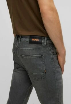 Boss Delano - Slim Fit Jeans - Grey Two -Heren Kleding Winkel 0225727bfa634a24894342700b74aae9