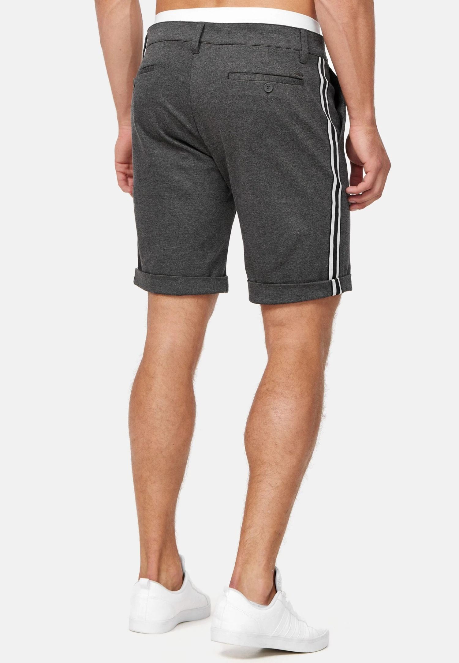 Indicode Jeans Shorts - Charcoal 3 Indicode Jeans Shorts - Charcoal - Afbeelding 3
