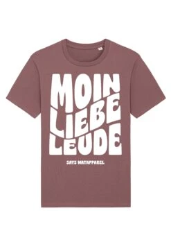 Moin Liebe Leude - T-Shirt Print - Kaffa Coffee