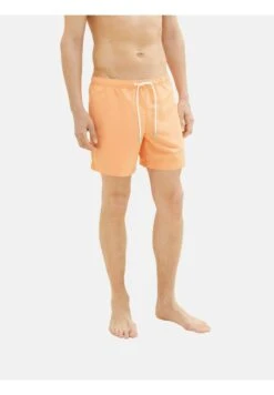 Tom Tailor Basic - Zwemshorts - Washed Out Orange
