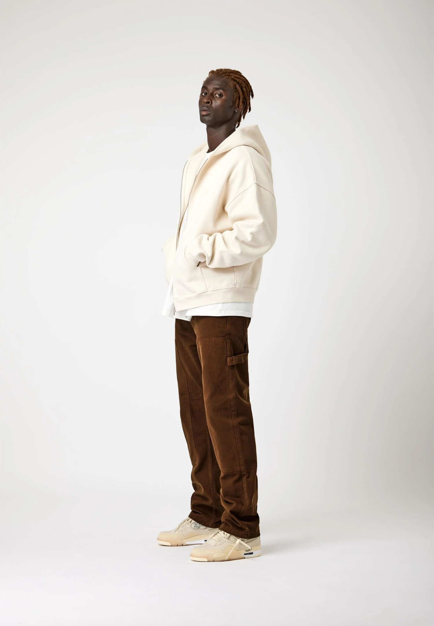 Carpenter- Relaxed Fit Jeans - Brown 2 Carpenter- Relaxed Fit Jeans - Brown - Afbeelding 2