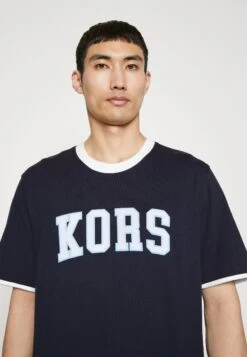 Michael Kors Warm Up Tee - T-Shirt Print - Midnight -Heren Kleding Winkel 0e19610a37ba41198faddd4cea9306dc