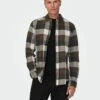 Only & Sons Onsgudmund Life Ls 3T Check Noos - Overhemd - Hot Fudge
