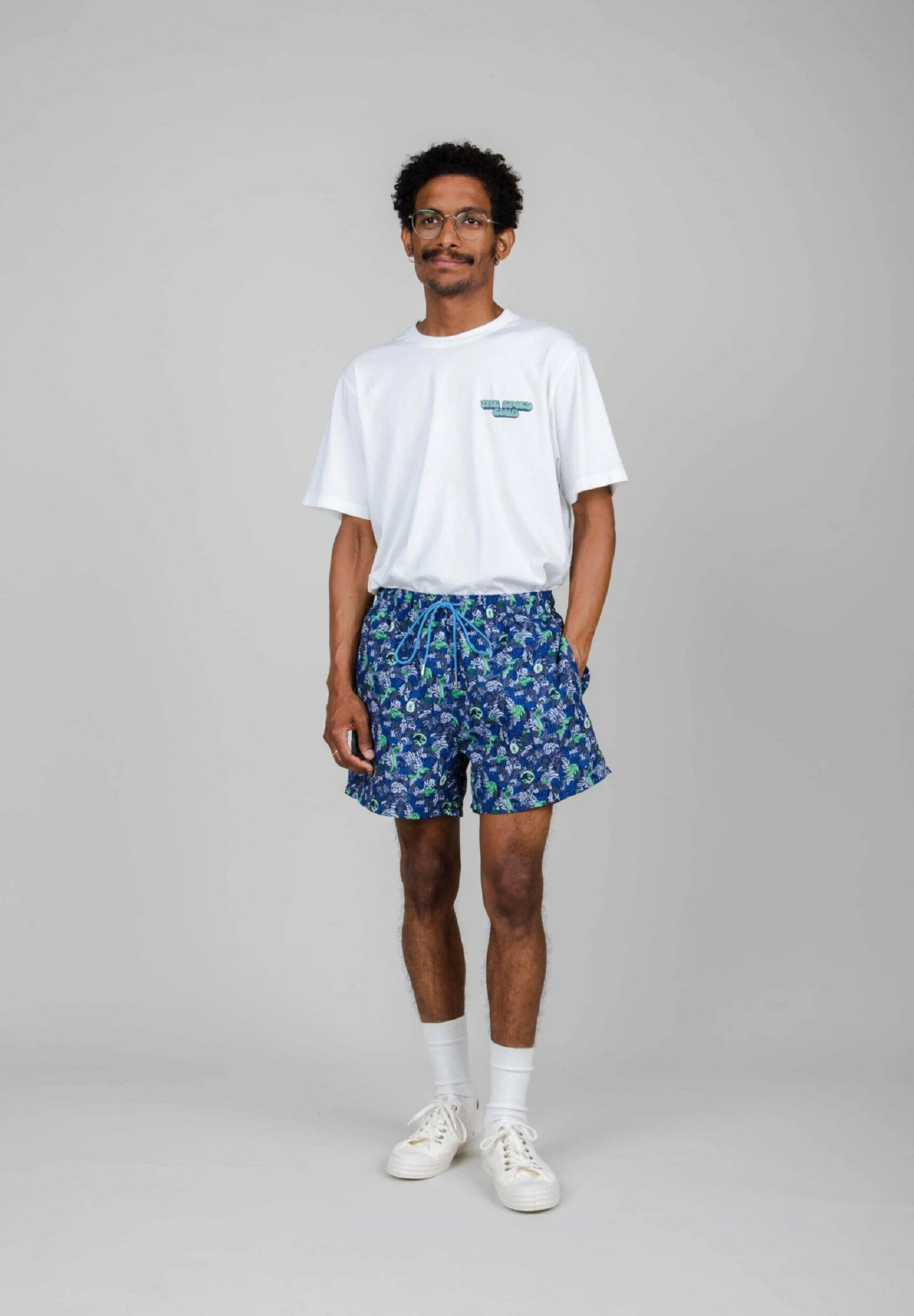 Brava Fabrics Jurassic Park Isla Nublar - Zwemshorts - Blue 2 Brava Fabrics Jurassic Park Isla Nublar - Zwemshorts - Blue - Afbeelding 2