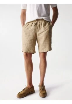 Regular - Shorts - Light Beige