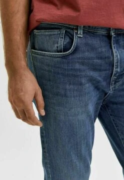 Selected Homme Slim Fit Jeans - Light Blue Denim -Heren Kleding Winkel 1a5a14cc6e8f4e219080171ac5e47be4