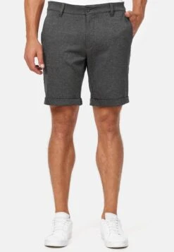 Indicode Jeans Shorts - Charcoal
