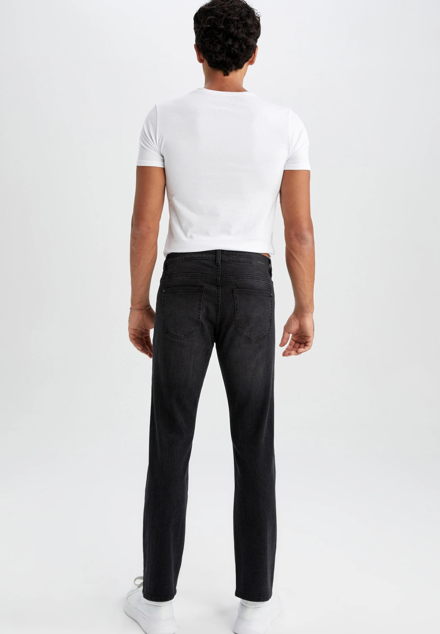 DeFacto Sergio- Slim Fit Jeans - Black 3 DeFacto Sergio- Slim Fit Jeans - Black - Afbeelding 3