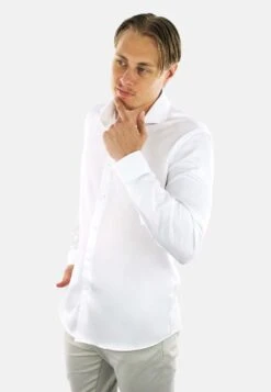 Non Iron - Zakelijk Overhemd - White -Heren Kleding Winkel 21d25380a724431da6447947f91c8a50