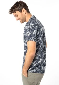 Hawaii - Overhemd - Dark Blue -Heren Kleding Winkel 21e5c4160a78407f865b08d4c8c22ffa