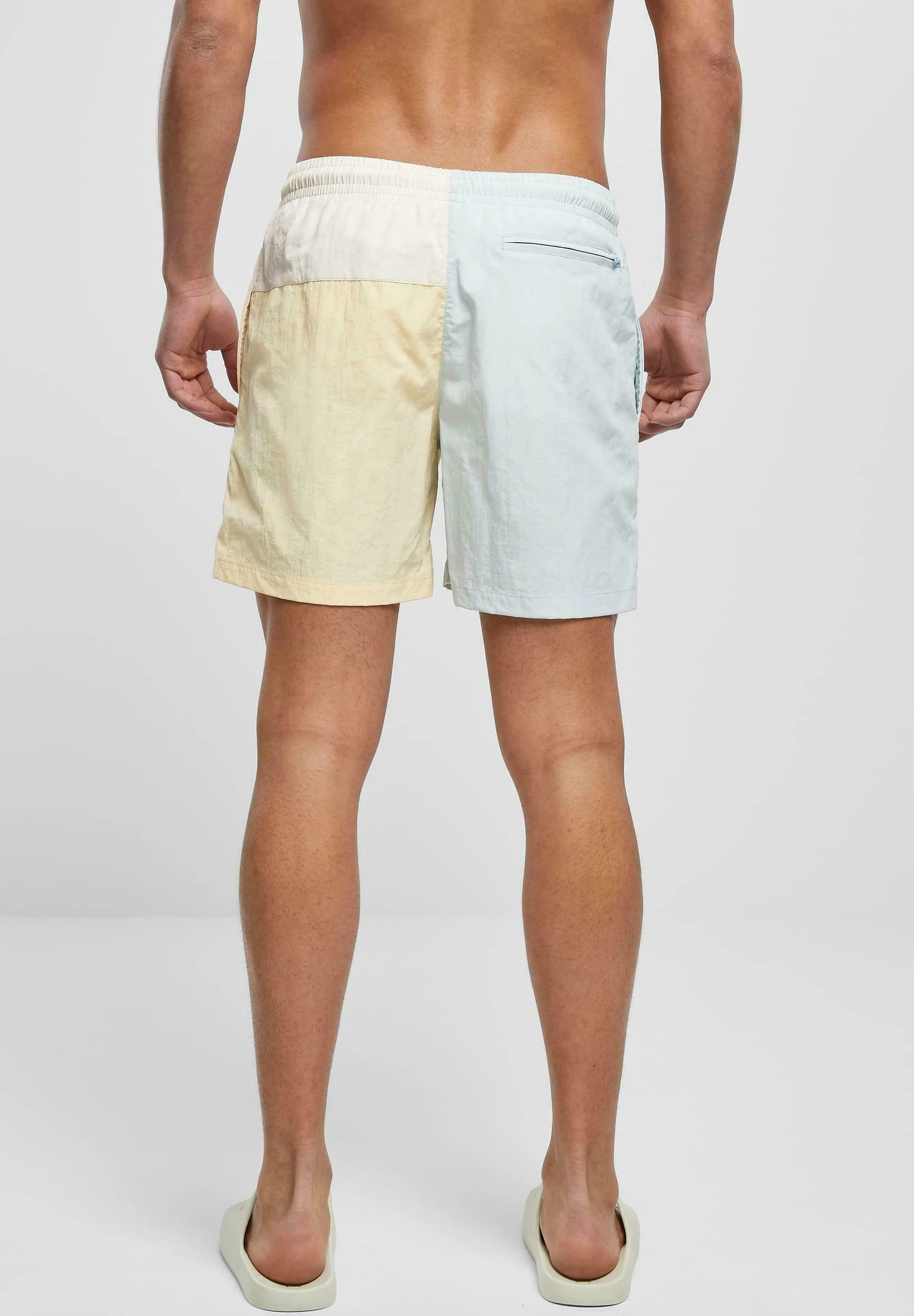 URBAN CLASSICS 3 Block - Zwemshorts - Pastelcream 3 URBAN CLASSICS 3 Block - Zwemshorts - Pastelcream - Afbeelding 3