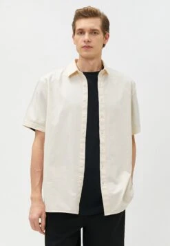 Koton Basic Short Sleeve Classic Neck - Overhemd - Stone