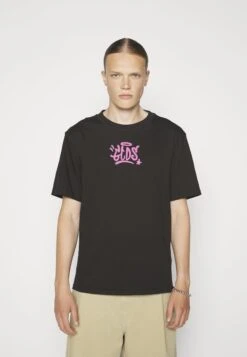 GCDS Graffiti - T-Shirt Print - Black -Heren Kleding Winkel 27a299cfeffc48b592ebe8587168abb7