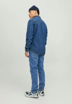 Jack & Jones Jjimike Jjoriiginal Am 385 Noos - Straight Leg Jeans - Blue Denim -Heren Kleding Winkel 2d8bd3414bd54de6a7770c0221e3e579