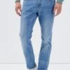 Straight Leg Jeans - Denim Used
