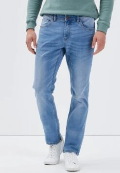 Straight Leg Jeans - Denim Used