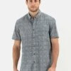 Camel Active Kurzarm- Overhemd - Night Blue