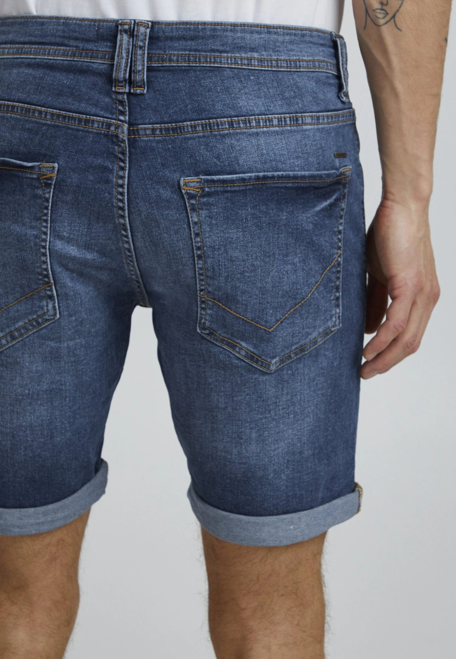 Jeansshort - Denim Middle Blue 5 Jeansshort - Denim Middle Blue - Afbeelding 5