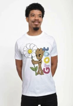 Marvel Gotg Classic Groot Oversize Unisex - T-Shirt Print - White -Heren Kleding Winkel 328264ac6cd14bd2ab80034581c4650e