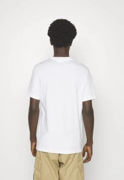 Calvin Klein Wave Lines Hero Logo- T-Shirt Print - Bright White -Heren Kleding Winkel 332baab84af14d68b60a851c54a4859b