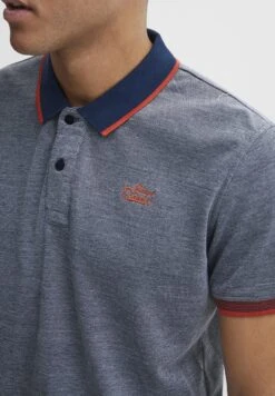 Blend Poloshirt - Blue Grey -Heren Kleding Winkel 36b79840bf24403eaee541608f530c46