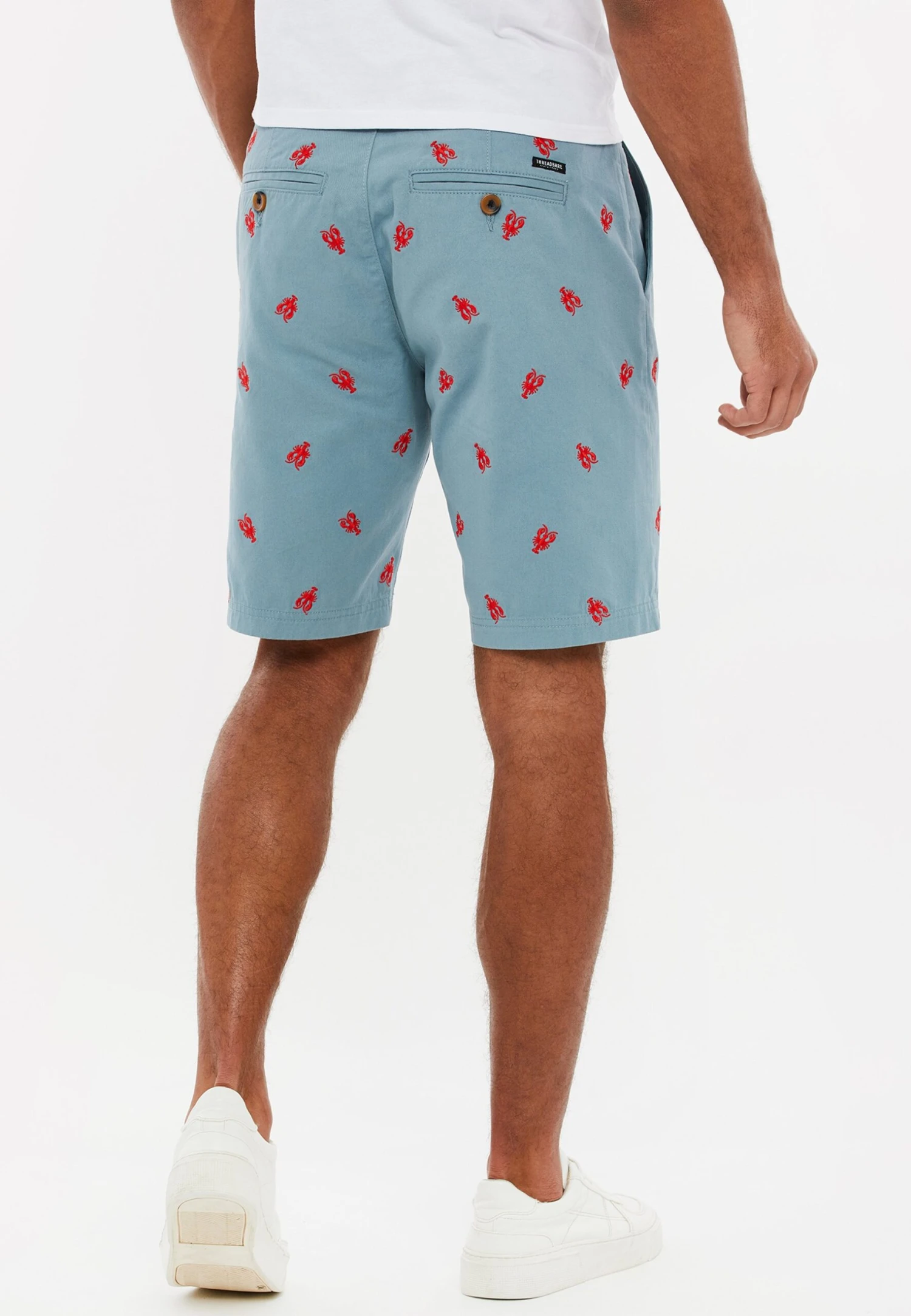 Threadbare Thbtropez - Shorts - Duck Egg Blue 3 Threadbare Thbtropez - Shorts - Duck Egg Blue - Afbeelding 3