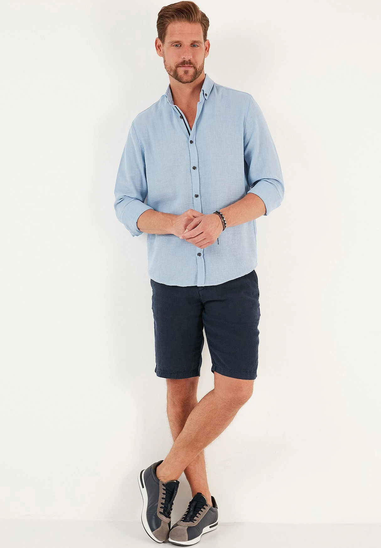 Regular Fit - Overhemd - Blue 5 Regular Fit - Overhemd - Blue - Afbeelding 5