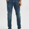 Selected Homme Slim Fit Jeans - Light Blue Denim