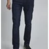 Solid Sdjoy Blue 202 - Slim Fit Jeans - Dark Blue Denim