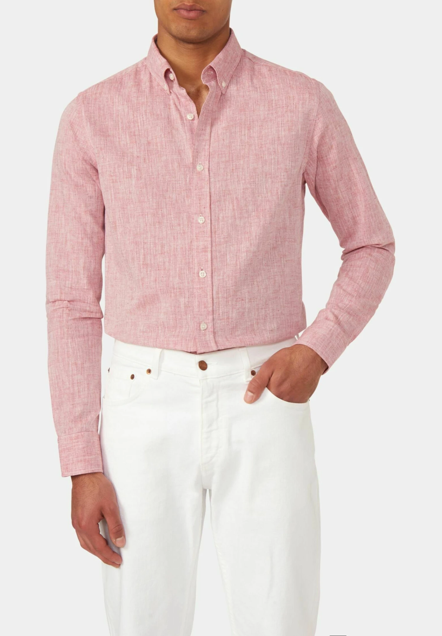 Oscar Jacobson Resort Bd - Overhemd - Soft Red 1 Oscar Jacobson Resort Bd - Overhemd - Soft Red