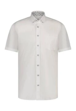 Stretch - Overhemd - White Plain -Heren Kleding Winkel 42af5c79affc46a7bb1715c701a654d4