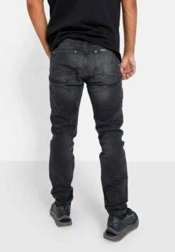SIXTH JUNE Wash - Straight Leg Jeans - Black -Heren Kleding Winkel 42da9e53a98f4a80ad9f15ae7df3bb68