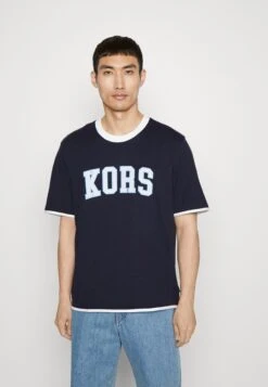 Michael Kors Warm Up Tee - T-Shirt Print - Midnight