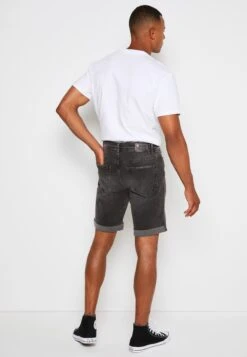 Denim Project Destroy - Jeansshort - Grey Washed -Heren Kleding Winkel 47a13fd53bf34e39b12995d16adb3b04