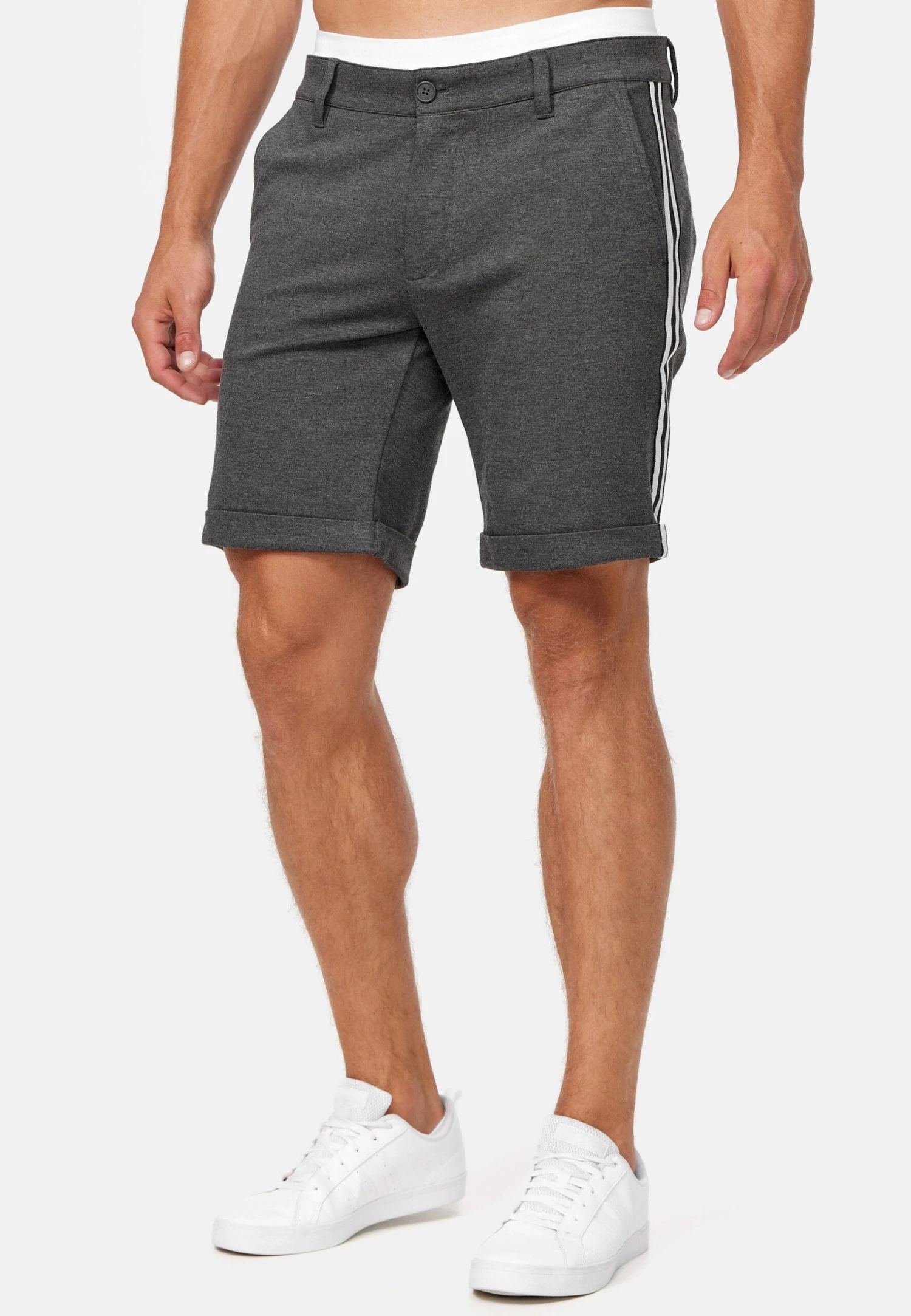 Indicode Jeans Shorts - Charcoal 5 Indicode Jeans Shorts - Charcoal - Afbeelding 5