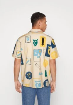 Boxed Fit Urskog Short Sleeved Gots Vegan - Overhemd - Blue -Heren Kleding Winkel 498505756b044e93b5c435b54ccfe296