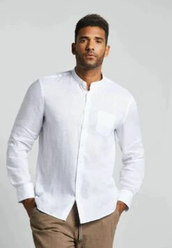 Bugatti Modern Fit - Overhemd - Weiß