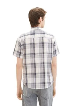 Tom Tailor Mit Karomuster - Overhemd - Mehrfarbig -Heren Kleding Winkel 4fbb0d74644b446081f407b2c7df34da