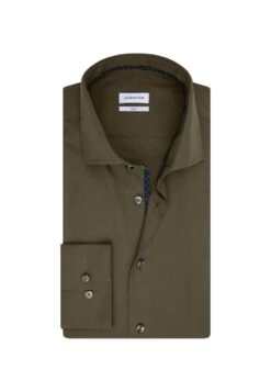 Seidensticker Spread Patch- Zakelijk Overhemd - Green -Heren Kleding Winkel 5059685f57e342448845f0a3d6ef8839