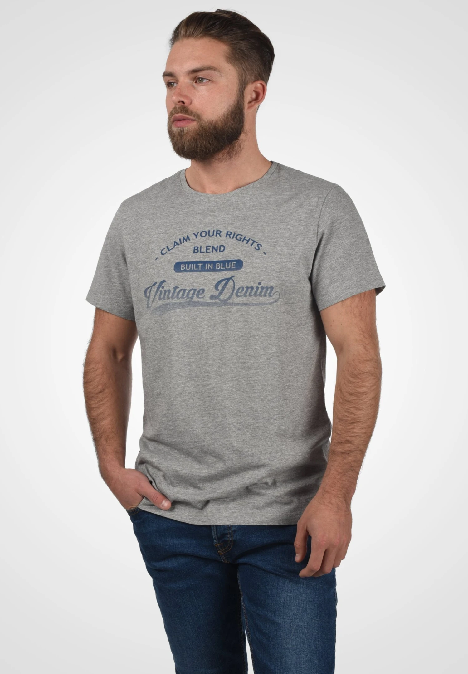 Blend Pillo - T-Shirt Print - Stone Mix 1 Blend Pillo - T-Shirt Print - Stone Mix