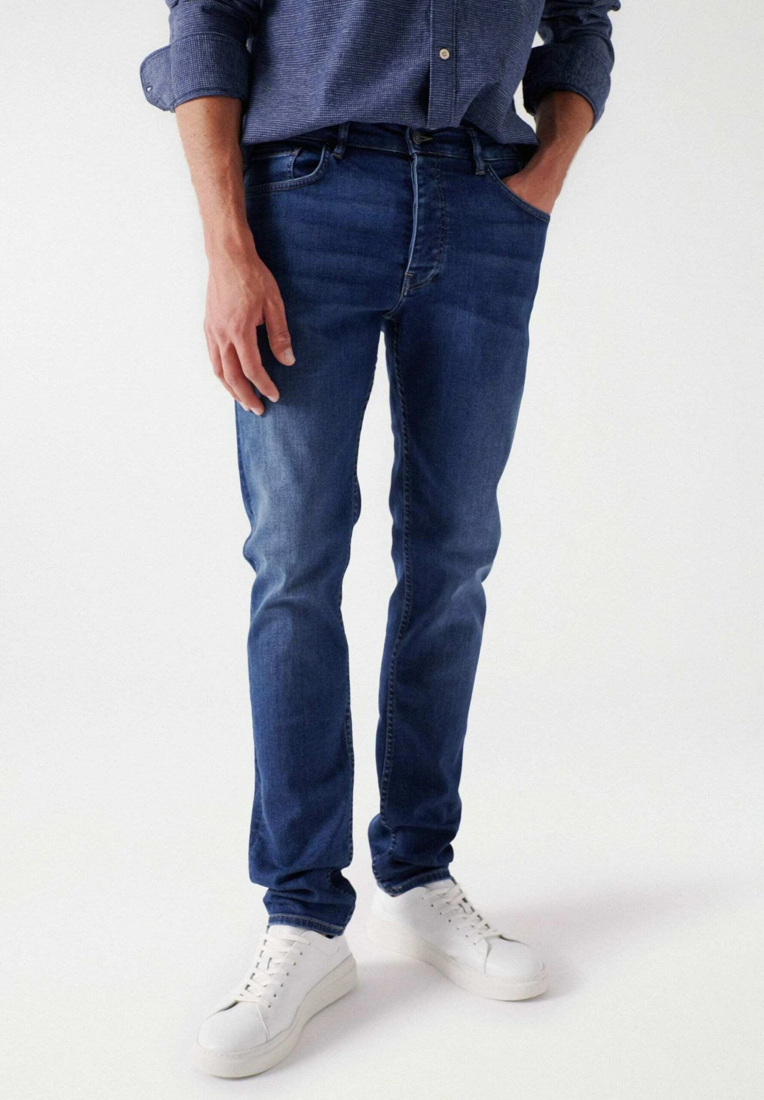 Slim Fit Jeans - Blue 1 Slim Fit Jeans - Blue
