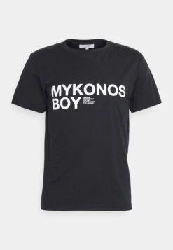 T-Shirt Print - Black -Heren Kleding Winkel 5284caf89aa8409fab70bba52e47db83