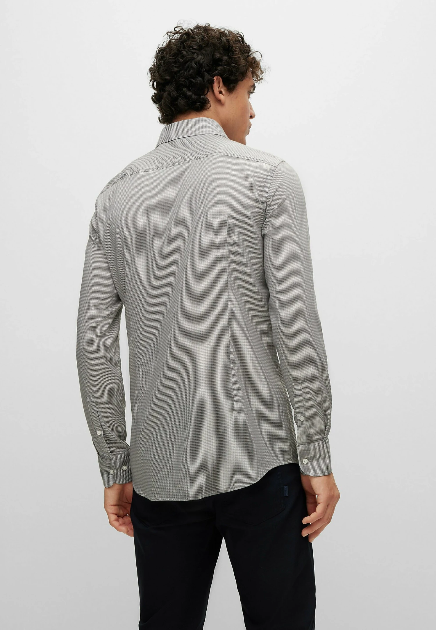 Boss P-Hank-Spread - Overhemd - Silver One 3 Boss P-Hank-Spread - Overhemd - Silver One - Afbeelding 3