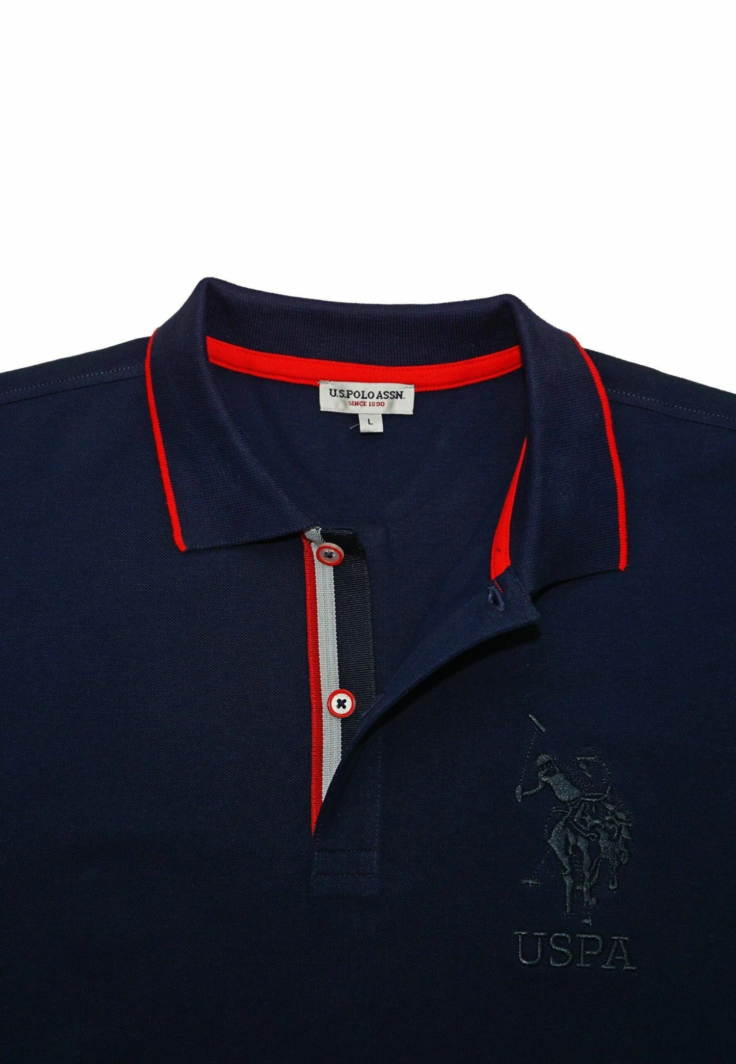 U.S. Polo Assn. Pros Cb3D - Poloshirt - Dunkelblau 3 U.S. Polo Assn. Pros Cb3D - Poloshirt - Dunkelblau - Afbeelding 3