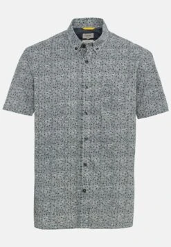 Camel Active Kurzarm- Overhemd - Night Blue -Heren Kleding Winkel 5878ba77dad4438f9607a5fb05a322fc