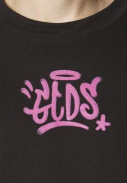 GCDS Graffiti - T-Shirt Print - Black -Heren Kleding Winkel 5a6e8b1216b041d799268d7580089460