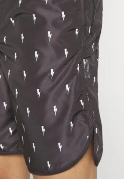 Neil Barrett Slim Long Bolts Swim Shorts - Zwemshorts - Black/White -Heren Kleding Winkel 5b025a60afa94318bbb665294eb8fdb3